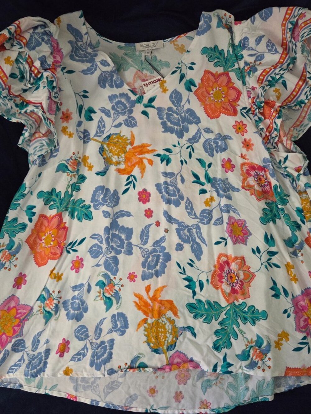 Rachel Zoe floral top